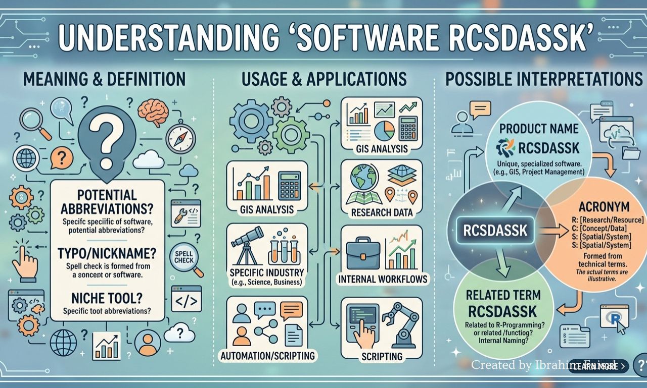 Software Rcsdassk: Meaning, Usage, and Possible Interpretations