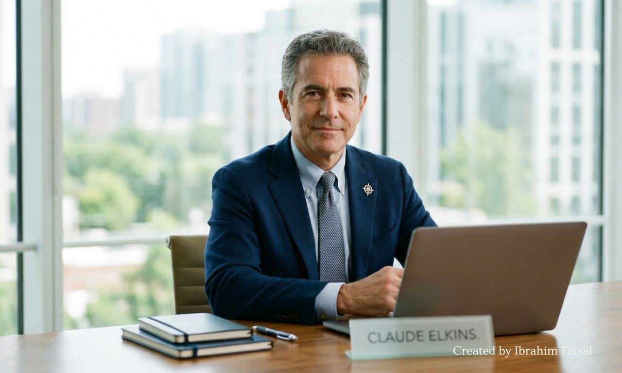 Claude Elkins portrait