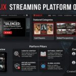 BanFlix online streaming platform homepage.