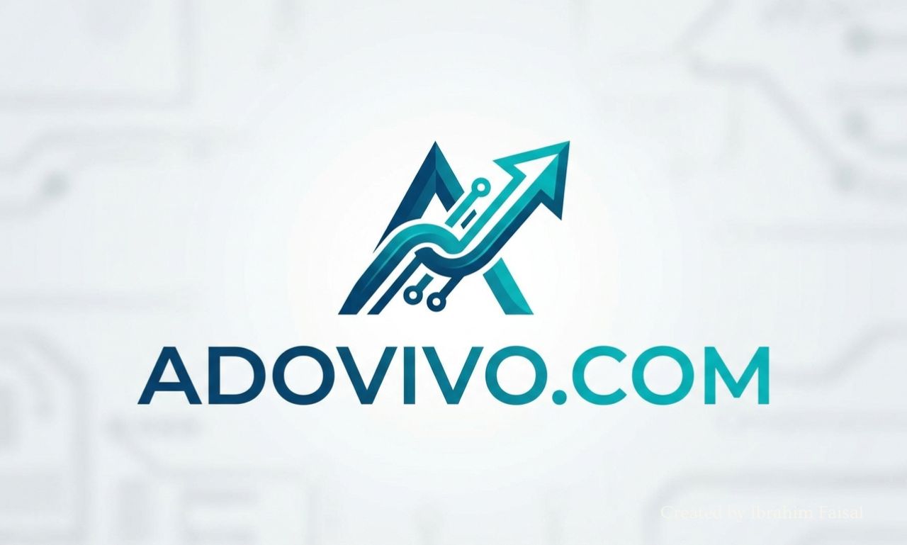 Adovivo.com website homepage displayed on a desktop screen