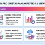 Gramhir.pro Instagram analytics dashboard showing profile statistics