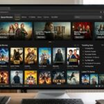 SolarMovies.to homepage displaying movies and TV shows.