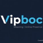 Vipboc name displayed in a modern digital design.