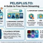 PelisPlus.to homepage featuring movies and TV series.